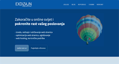 Desktop Screenshot of exdizajn.com